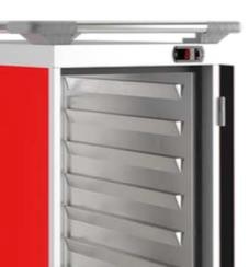SDX Thermobox FF180 rood 6+6 x GN 1/1 Convectie verwarmd