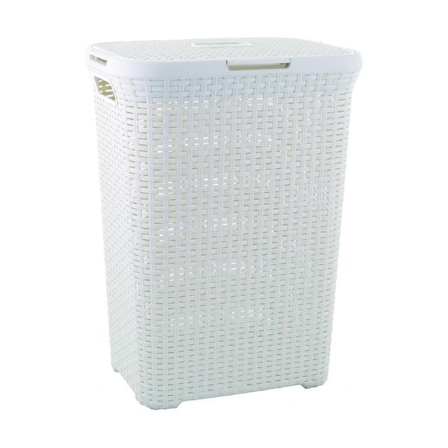 Wasbox Style m/d rh PP vintage wit 60L