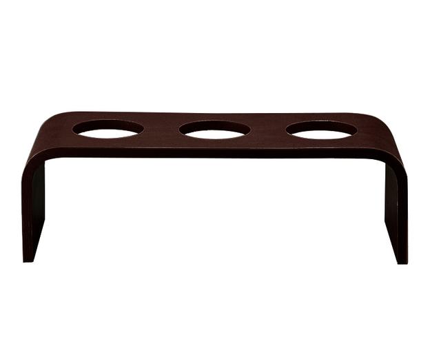 Schönwald Event Platform hout hoog donkerbruin - 530x190x160mm