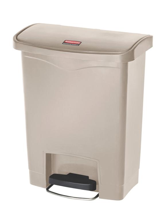 Pedaalemmer Front Step kunststof beige 30L
