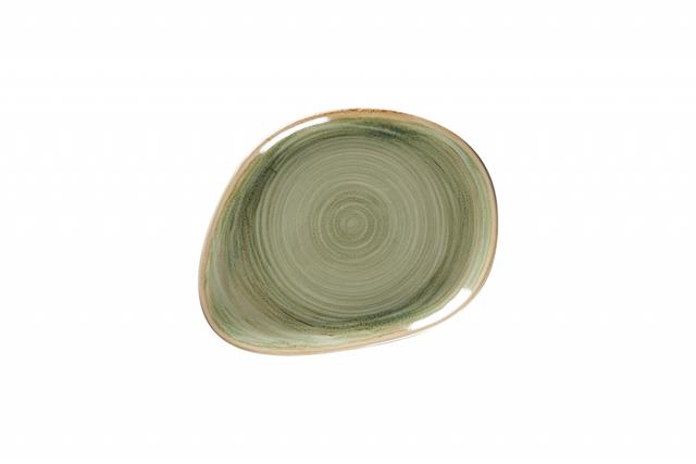 RAK Spot Bord plat organic - 220x167x20mm - Emerald