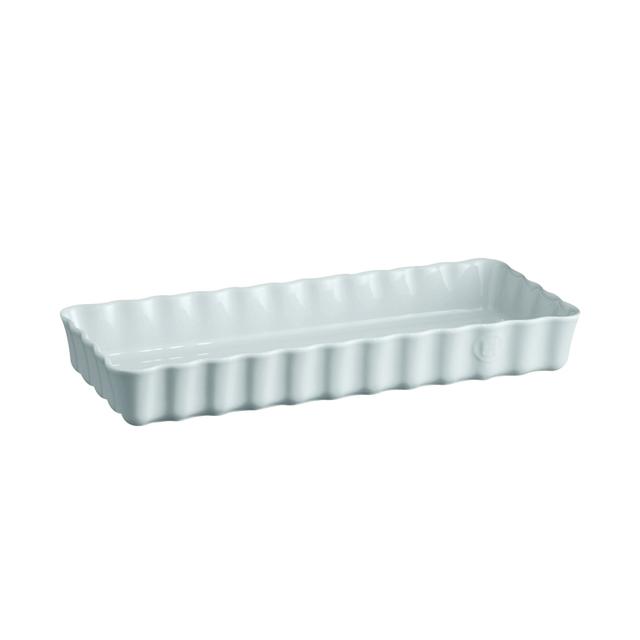 Emile Henry Taartvorm lang rechthoekig - 360x150mm - Ecume