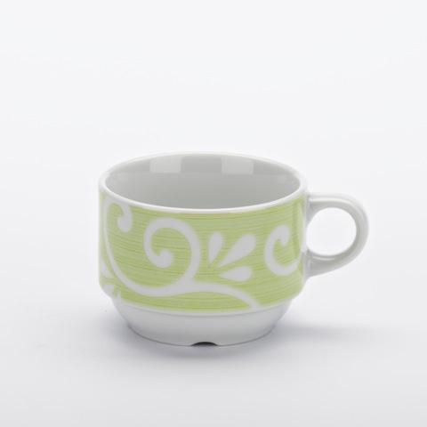 Kop XL groene krul 180cc