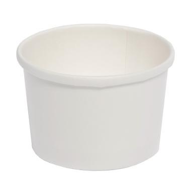Beker soep wit hot bio karton 240cc doos 20x50