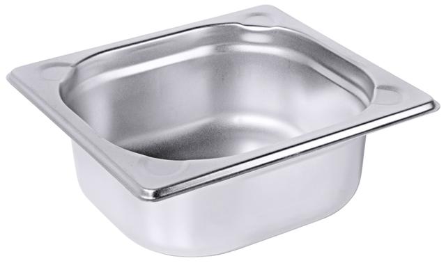 Gastronormbak 1/6 GN-65mm RVS