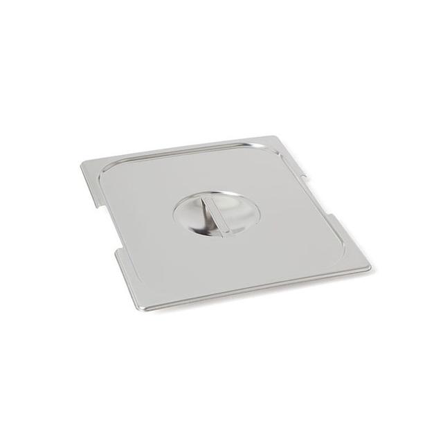 Gn-deksel 1/2 m/gr uitsp RVS
