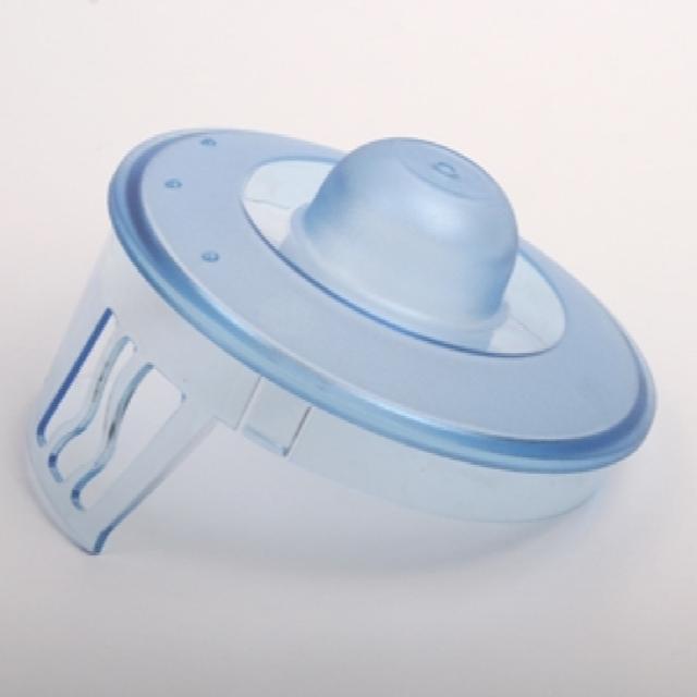 Waterkan-deksel PC blauw transparant