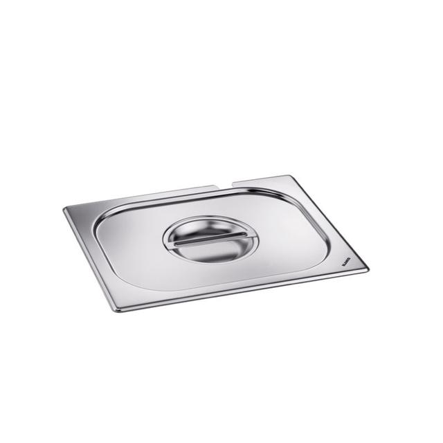 Gn-deksel 1/2 m/lpl uitsp RVS