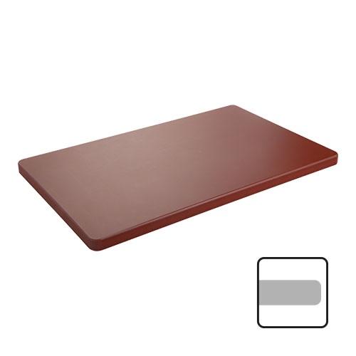 Snijplank bruin glad - 530x325x20mm