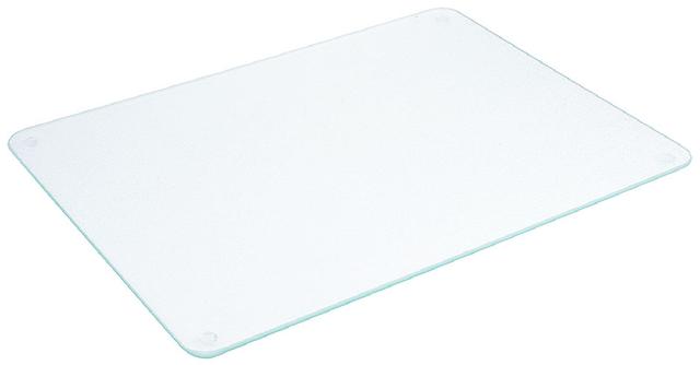 Snijplank glas geribbeld 400x300mm