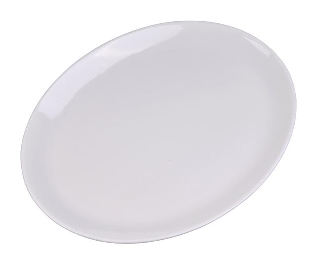 Serveerschotel ovaal Vana uni 200mm