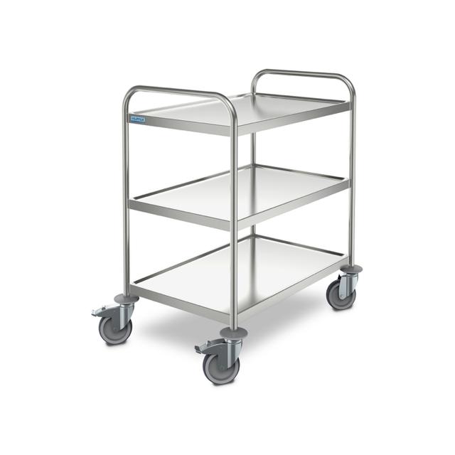 Serveerwagen 3 bladen SW1063 18/10