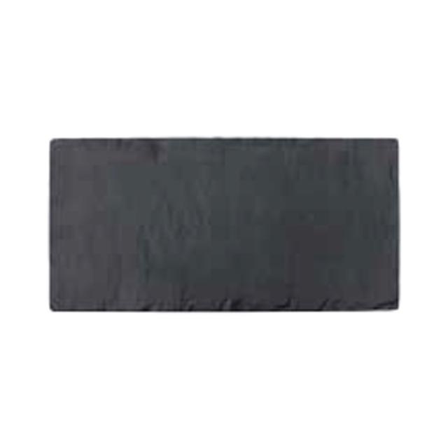 Buffetplateau Slate melamine zwart 508x254x15mm