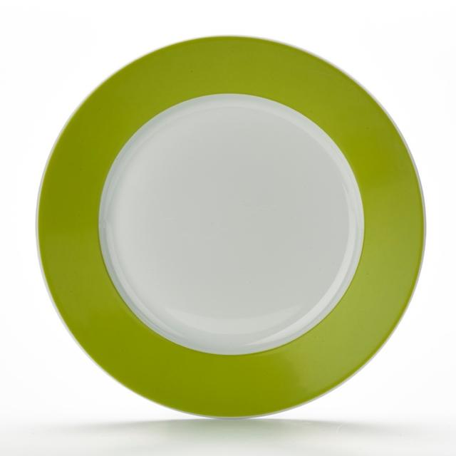Bord met brede rand Colour$ Groen 170mm
