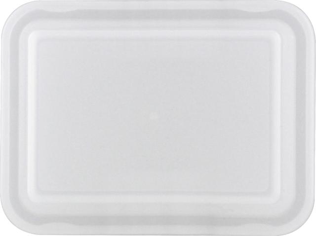 Bauscher Deksel hoog - 120x90mm - Melkwit