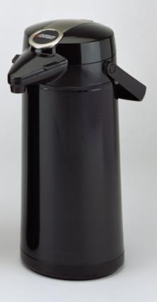 Isoleerpompkan Furento zwart 2,20L
