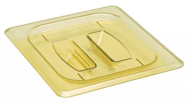 Cambro Deksel met greep 1/6 GN - Amber