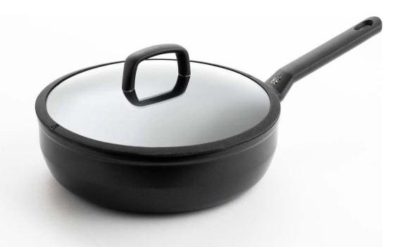 Hapjespan m/deksel Easy induction 280mm