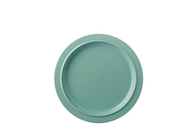 Bord ontbijt retro groen 220mm