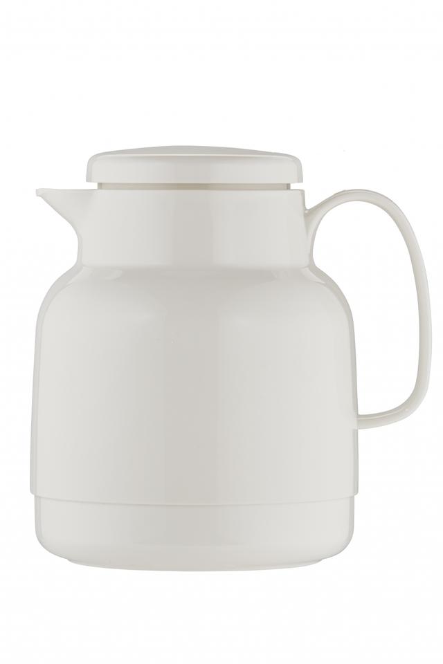 Helios Mondo Thermoskan kunststof - 1Ltr - Wit