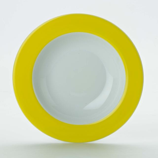 Bord Fris+Fel geel 17 cm