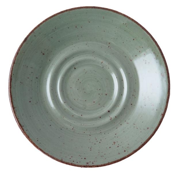 Schotel Rustic donkergroen 150mm