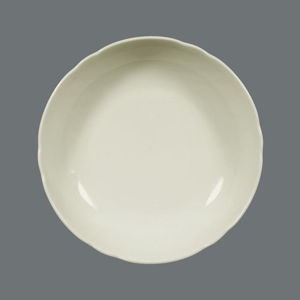 Saladebord Marie-Luise creme 160mm