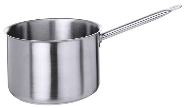 Steelpan hoog z/d 18/10 1,20L - 140mm