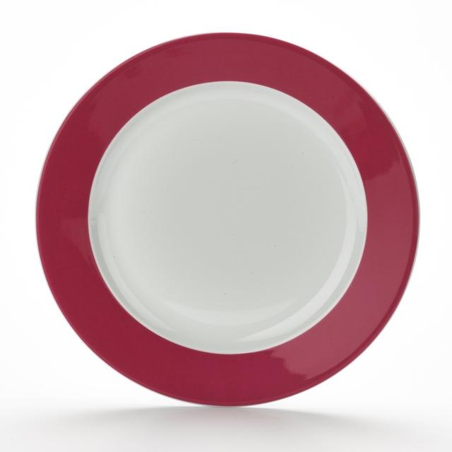 Bord met brede rand Colour$ Paars 240mm