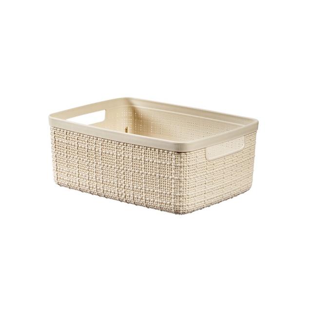 Brood/fruitmandje PP Jute gerecycled 265x200x105mm
