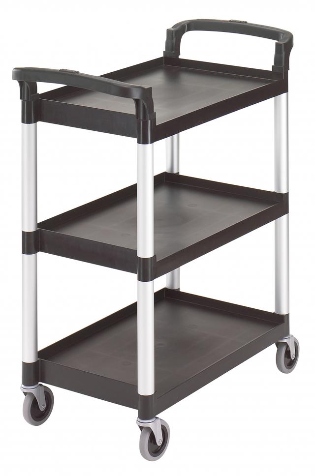 Cambro Serveerwagen met 3 bladen 'KD' - Black