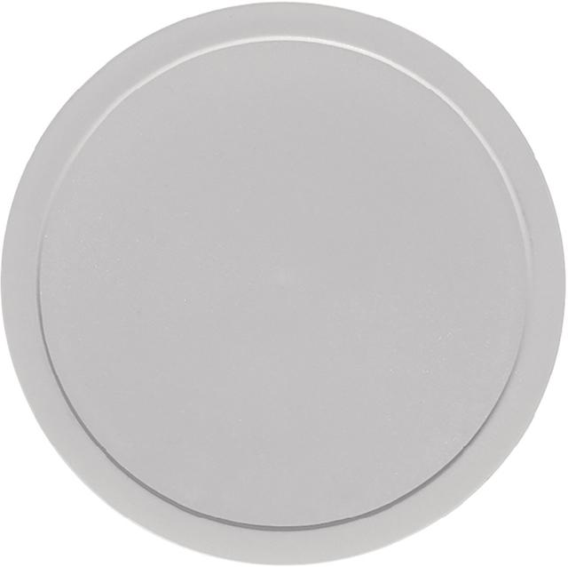 Bauscher Deksel kunststof grijs vlak - Ø128mm