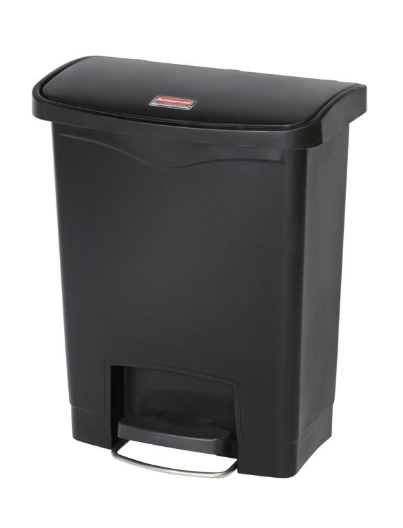 Pedaalemmer Front Step kunststof zwart 30L