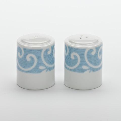 Peper/zoutstel XL blauwe krul 2-delig