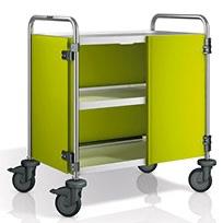Serveerwagen open 3 bladen limoen SW8x5-3