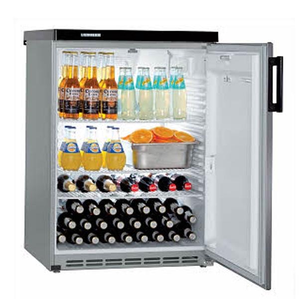 Koelkast FKvesf 1805 staalgrijs 160L