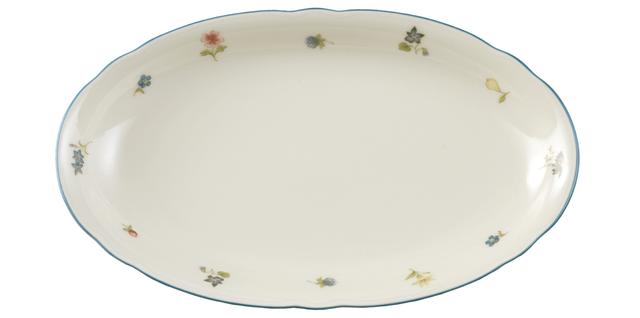 Serveerschotel ovaal Marie-Luise Strooibloem 240mm