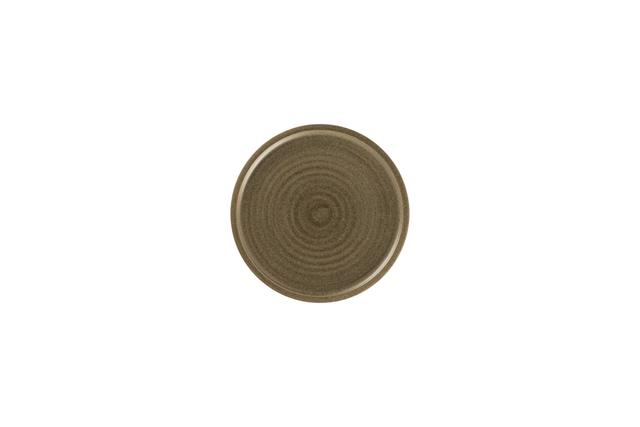 RAK Ease Selva Coupebord plat - Ø160mm - Dark Brown