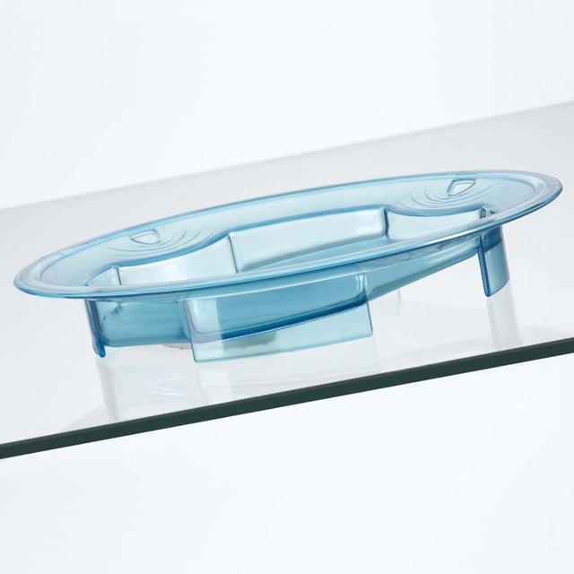 Revalidatiebord PC anti-slip blauw 235mm