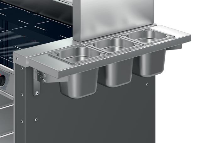 I-Flex GN-inhangframe RVS 3x GN 1/6 of 1x GN 2/4