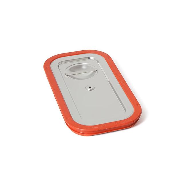 Gn-deksel 1/3 waterdicht RVS