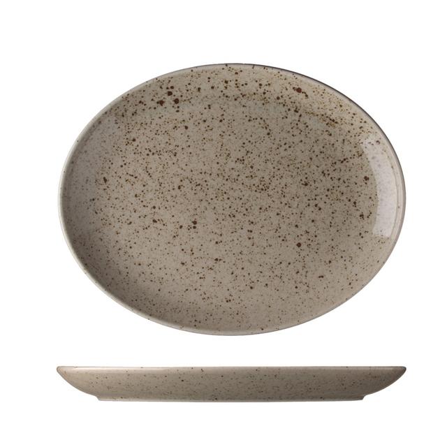 Bord Lifestyle Natural ovaal 280mm