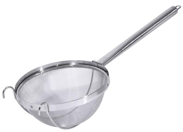 Bolzeef m/inzet 18/10 1,5mm 260x280mm