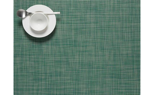 Chilewich Mini Basketweave Trolley placemat - Ivy - 550x800mm