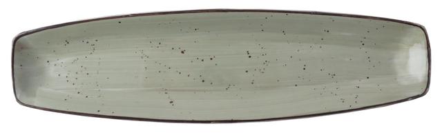 Serveerschotel Rustic lichtgroen 360x95mm