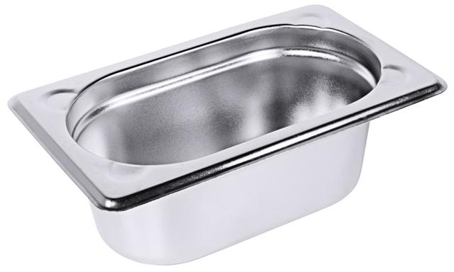 Gastronormbak 1/9 GN-65mm RVS