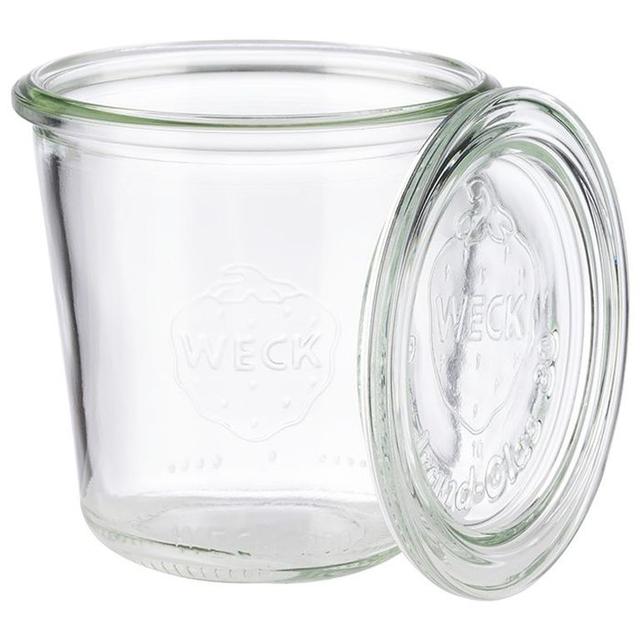 APS 6 weckglaasjes latei vorm met deksel - 0.29Ltr