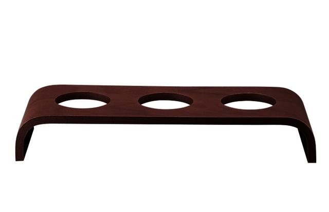 Schönwald Event Platform hout laag donkerbruin - 530x190x80mm