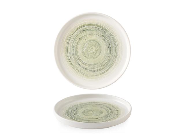 Churchill Elements Bord plat met opstaande rand - Ø210mm - Fern