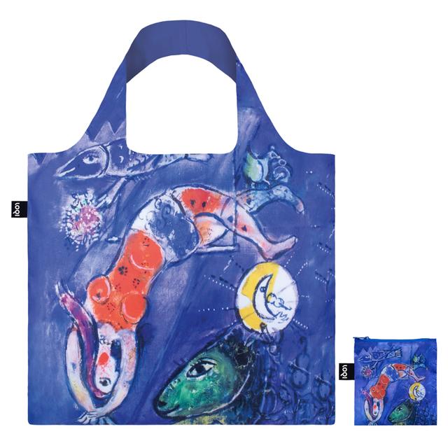 LOQI Bag Large - The Blue Circus gerecycled